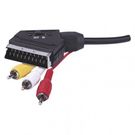 AV cable SCART/Male - 3RCA/Male, 1,5m, EMOS