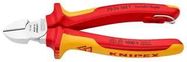 WIRE CUTTER, DIAGONAL, 4MM, 160MM