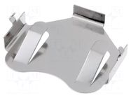 Holder; BR2320,BR2325,CL2330,CR2320,CR2325,DL2325; PCB; H: 3.7mm KEYSTONE
