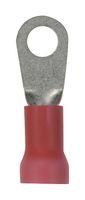 TERMINAL, RING TONGUE, #10, 8AWG, RED