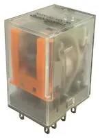 POWER RELAY, 24VAC, 5A, DPDT, SOCKET