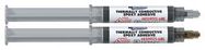 ADHESIVE, 2PART EPOXY, SYRINGE, 6ML, GRY