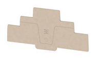 END PLATE, BEIGE, TERMINAL BLOCK