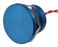 PIEZO VANDAL RESIST SW, SPST, 24V, 0.2A