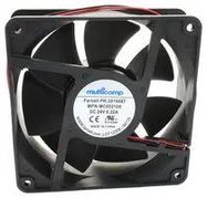 DC FAN, 15MM, 38.64CFM, 12V, 3000RPM