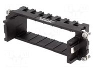 Frame for modules; female; size E24; C146,heavy|mate M; 104x27mm AMPHENOL