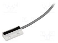 Reed switch; Pswitch: 100W; 32x14.9x6.9mm; Connection: lead 2m MEDER
