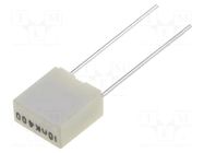 Capacitor: polyester; 10nF; 200VAC; 400VDC; 5mm; ±10%; R82; THT; tape KEMET