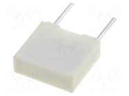 Capacitor: polyester; 100nF; 63VAC; 100VDC; 5mm; ±10%; R82; THT; tape KEMET