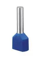 TERMINAL, WIRE FERRULE, 14AWG, BLUE
