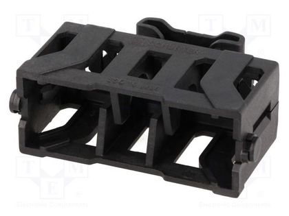 Cover; push-in; 10.3x38mm; -40÷85°C; 32A; Mat: thermoplastic; black SCHURTER 0853.1250