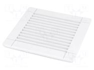 Guard; Cutout: 92x92mm; D: 12mm; IP54; Mounting: snap fastener Alfa Electric