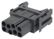 HEAVY DUTY INSERT, RCPT, 8POS, 4MM2