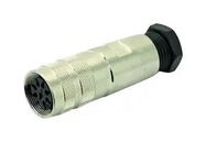 CIRCULAR CONNECTOR, SKT, 4POS, CABLE