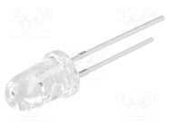 LED; 5mm; red; 50000÷60000mcd; 8°; Front: convex; 1.8÷2.6VDC; Bullet OPTOSUPPLY