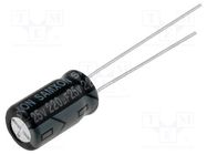 Capacitor: electrolytic; THT; 220uF; 25VDC; Ø6.3x11mm; Pitch: 2.5mm SAMXON