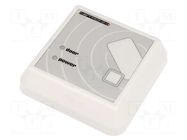 RFID reader; 8÷16V; GPIO,RS485; antenna,RTC; 82x82x22mm; white NETRONIX