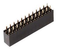 CONNECTOR, RCPT, 6POS, 2ROW, 2.54MM