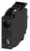 CONTACT BLOCK, 3 POLE, 10A, 500VAC
