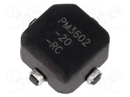 Inductor: wire; SMD; ±20%; 11.5x9x5.72mm; -55÷125°C; No.of wind: 2 BOURNS