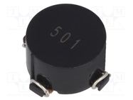 Inductor: wire; SMD; 0.5mH; 6A; 10mΩ; Ø17.8x11.43mm; -55÷125°C BOURNS