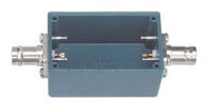 SHLD BOX W/ EXT BNC CONN, ALUM, BLUE