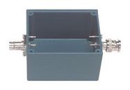 SHLD BOX W/ EXT BNC CONN, ALUM, BLUE