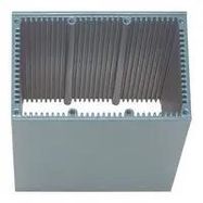 EMI/RFI BOX W/ CARD GUIDE, ALUM, BLUE