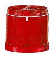 FLASHING LIGHT W/XENON TUBE, RED, 230V