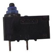 MICROSWITCH, PLUNGER, SPST-NO, 0.1A, 12V