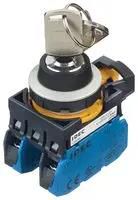 KEYLOCK SW, DPST-NO, 2 POS, 10A, 300VAC