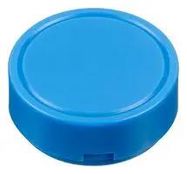 SW BUTTON, ROUND EXTENDED, 22MM, BLUE