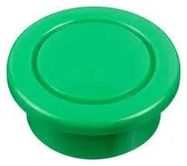 SWITCH BUTTON, MUSHROOM, 29MM, GREEN