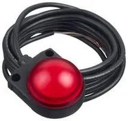 PILOT LIGHT, RED, 0.017A, 24VAC/VDC