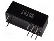 Converter: DC/DC; 0.5W; Uin: 4.5÷5.5VDC; Uout: 5VDC; Iout: 100mA; THT MEAN WELL