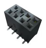 CONNECTOR, RCPT, 4POS, 1ROW, 2.54MM