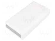 Enclosure: with panel; X: 80mm; Y: 150mm; Z: 30mm; ABS; light grey GAINTA