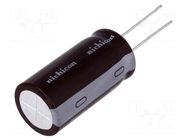 Capacitor: electrolytic; THT; 68uF; 450VDC; Ø12.5x40mm; Pitch: 5mm NICHICON