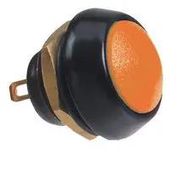 PB SW, SPST-NO-DB, 0.4A, 32VAC, SOLDER