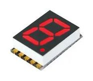 DISPLAY, SEVEN SEGMENT, 9.91MM, RED