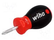 Screwdriver: standard; Phillips; PH1; SoftFinish® WIHA