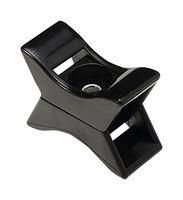 CABLE TIE MOUNT, NYLON 6.6, BLACK