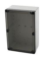 ENCLOSURE, MULTIPURPOSE, PC, GREY/CLEAR