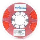 3D PRINTER FILAMENT, PLA, 1.75MM, RED