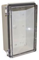 ENCLOSURE, MULTIPURPOSE, PC, GREY/CLEAR