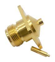 RF COAXIAL, N JACK, 50 OHM, PANEL