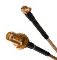 RF CABLE ASSY, MMCX PLUG-SMA JACK, 500MM