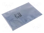 Protection bag; ESD; L: 203mm; W: 127mm; Thk: 76um EUROSTAT GROUP