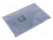 Protection bag; ESD; L: 203mm; W: 127mm; Thk: 76um EUROSTAT GROUP