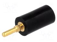 Connector: pin strips; socket; female; PIN: 1; straight; THT; H: 7mm FISCHER ELEKTRONIK